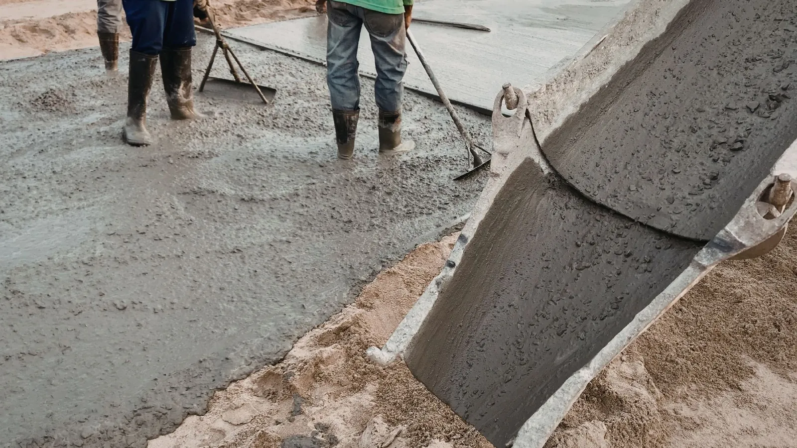 Painter working inside home